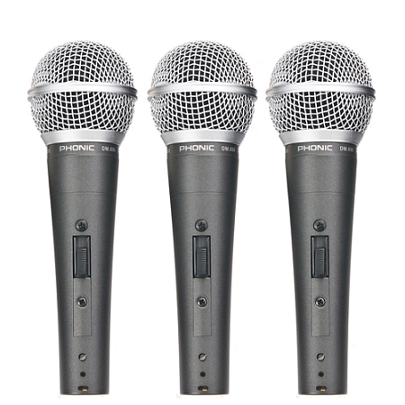��������� ������������ ����������� �������� c ������������ �������� Phonic DM680 (3 pack)